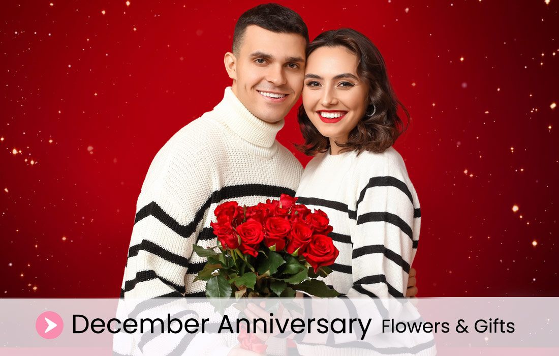 december anniversary flowers