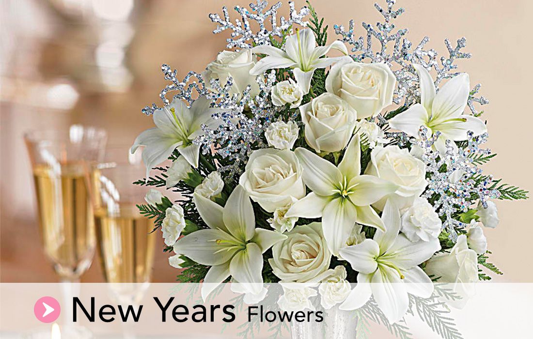 happy new years flowers