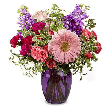 FTD Purple Prose Bouquet a1218 | Flower Delivery | Flower Shop