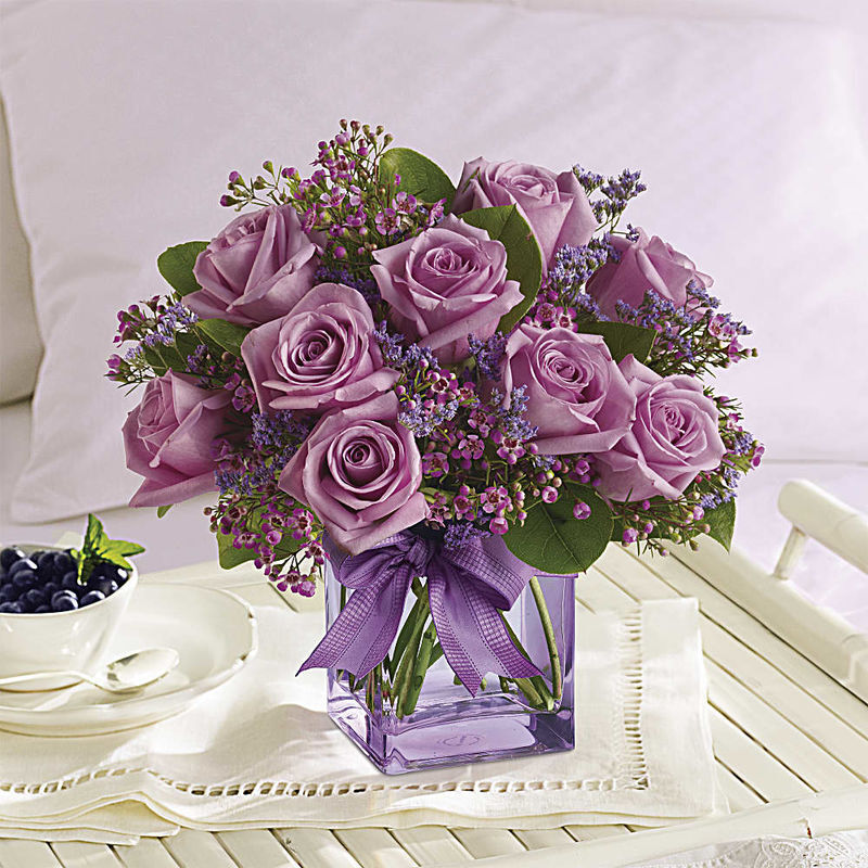 Purple Roses