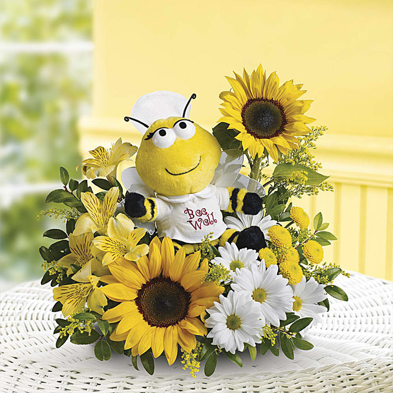 Teleflora's Bee Well Bouquet a3546 Flower Delivery