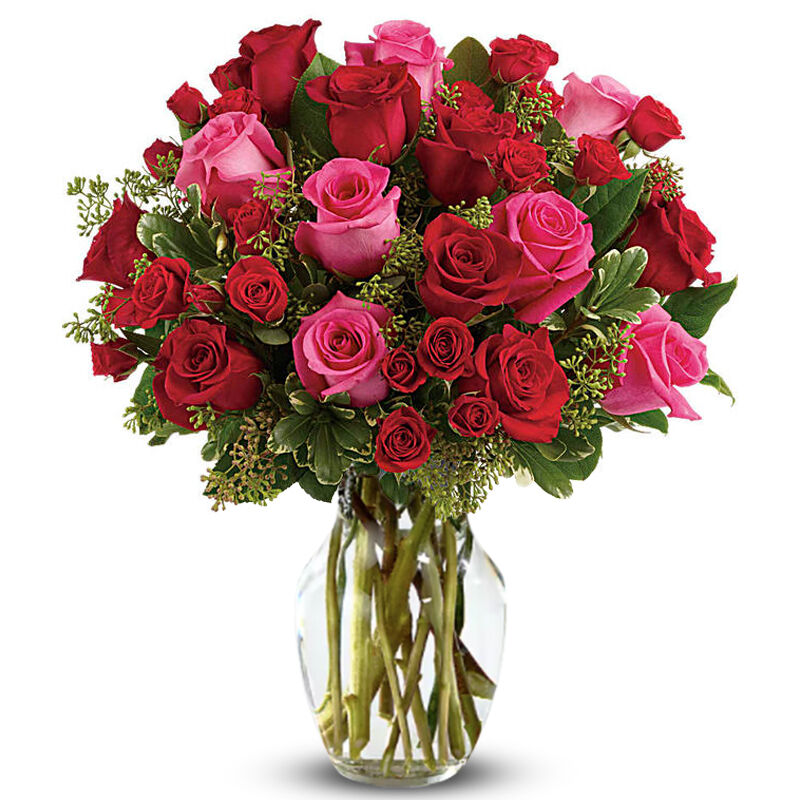 True Romance Bouquet with Red Roses a3562 | Flower Delivery | Flower Shop